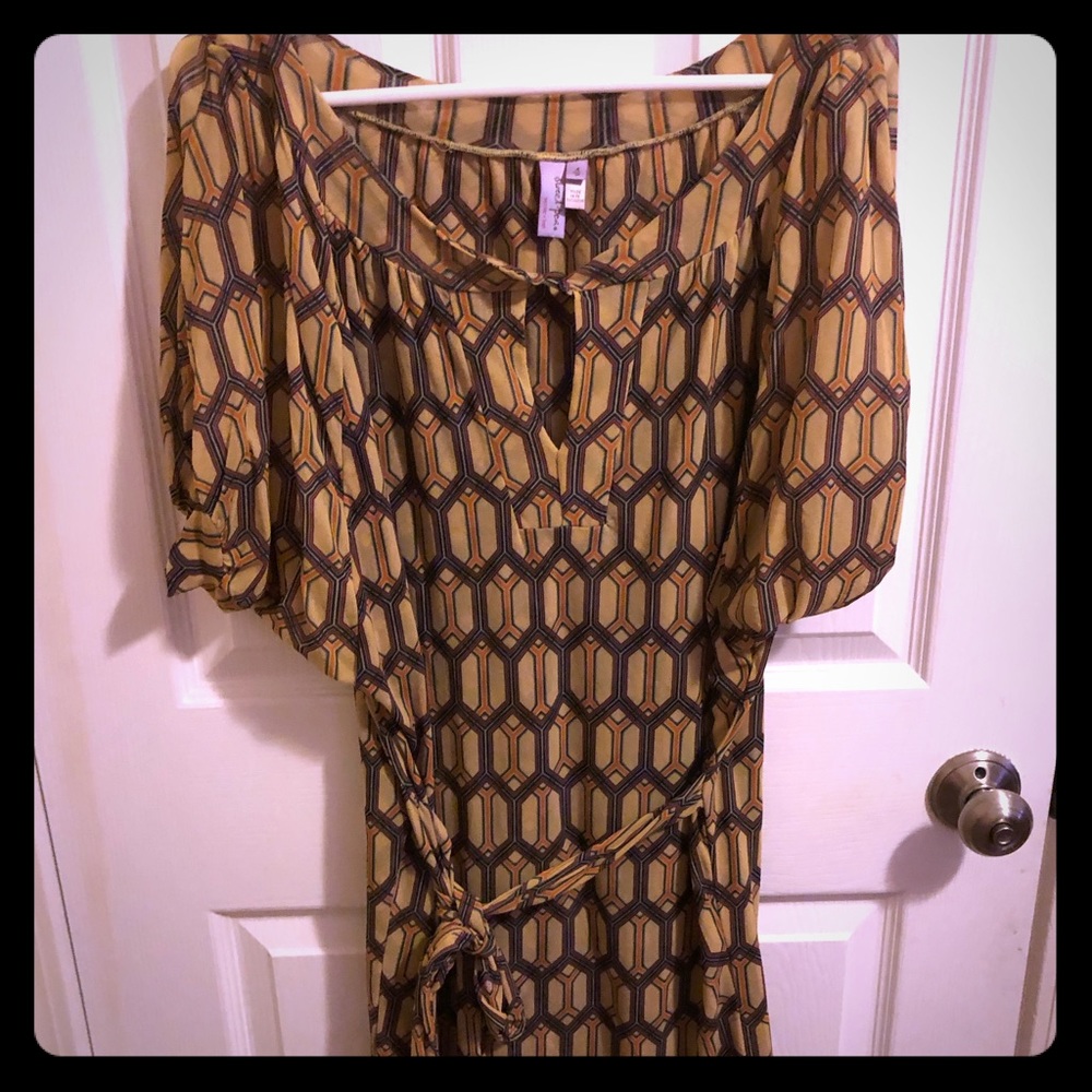 Sweet Pea dress. Cute with leggings!